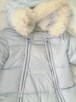 SALE!!! KENZO BABY SNOWSUIT LIGHT BLUE