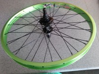 Affix / KHE Alex Super Dome BMX Laufrad Male 9T 36H LHD 14mm Top Street Profile