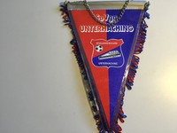 Spvgg Unterhaching  L Wimpel  BRD Versandkostenfrei ca 28x18 cm Metallkette