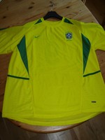 Fußball-Nationaltrikot Brasil / Brasilien Gr. XL - RONALDO No. 9 - UNBENUTZT  