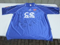 Spielertrikot Fußballtrikot Fußball Trikot SpVgg Unterhaching mit Autogramme