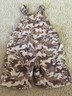 OshKosh B'gosh Boys Camo Turtle Overalls Size 24 Months