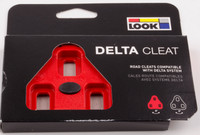 Look Delta Pedalplatten Cleats rot 9°
