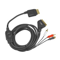A/V-Kabel RGB Scart Anschluss für Xbox 360 und S-Video Audio 2m gold von Play On