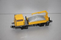 Liliput 2-Achser Rottenkraftwagen gelb Version ohne Antrieb Spur H0