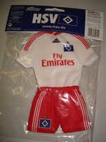 Mini-Mini-Kit  Autotrikot Hamburger SV Saison 2009/10 Fussball Fanartikel