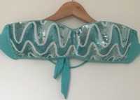 Bikini Oberteil, Calzedonia, türkis, Gr. 80C