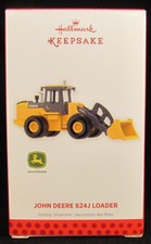 2013 Hallmark Ornament - John Deere 624J Loader Nib