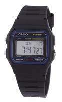Original Casio F91W klassischen digitalen RETRO Sport Alarm Stoppuhr Black Watch
