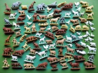 Jean Höfler W. Germany Figuren Werbefiguren Zoo-Tiere Bauernhoftiere Animal Toys