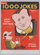1000 JOKES Magazine JERRY LEWIS Cover Great cover Comic Source June/August 1966 1000 JOKES Magazine JERRY LEWIS Cover Great cover Comic Source June/August 1966