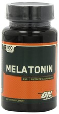 OPTIMUM NUTRITION MELATONIN STRESS RELIEF & SLEEP AID 3 mg 100 Tablets