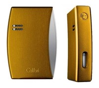 COLIBRI Feuerzeug Eclipse Jet Gelb eloxiert Höhentauglichkeit bis 1.829 m NEU