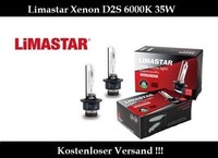 2 Stück "Lima" D2S 6000K 35W "LIMASTAR" Xenon Brenner BMW Mercedes Audi VW Opel