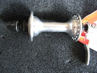 Vintage Vorderrad Nabe hub front SHIMANO VIA 36 Loch m.Spanner poliert NEU