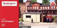 Auhagen 11429 Auhagen Kö-Schuppen Auhagen Köf Lokschuppen Bausatz OVP. neu