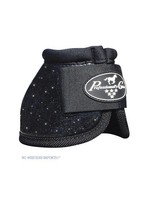 Professional's Choice Secure Fit Bell Boots / Glitter Schwarz/Medium/ Hufglocken