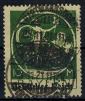 Deutsches Reich 137 Topwert 10 Mark Abschiedsserie 1920 sauber gestempelt