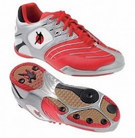 KEMPA Handballschuhe Gr. 44 / UK 9,5 SPEED KAGE II SL *NEU* rot