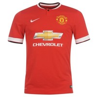 Nike Manchester United Heim Trikot 2014 2015 alle Größen Rot Neu Chevrolet
