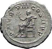 Gordian III 240AD Rome Silver Authentic Genuine Ancient Roman Coin APOLLO i59032
