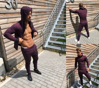 Trainingsanzug Jogger Fitness Bodybuilding camouflage GYM SPORT WADE Protein Lat