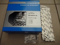 Shimano Verschleissset Kassette HG51 11-32Z Kette HG71 8-fach 
