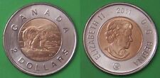 2011 Canada Polar Bear 2 Dollars From Mint Roll