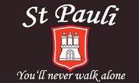 FC St.Pauli you`ll never walk alone Flagge / Fahne 90x150 cm Ösen TOP QUALITÄT!