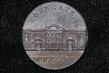 1794 Midlesex Conder Halfpenny Newgate Prison Dh 394 Au