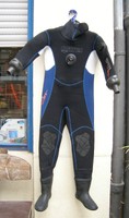Mares Isodry pcn Neopren Trockentauchanzug, Gr. S in blau/schwarz, §