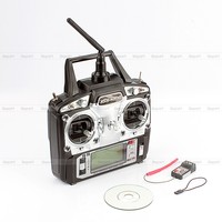 Flysky FS-T6 -RB6 FS Hand-Fernsteuerung 2.4 GHz 6 Kanäle RC Sender mit Empfänger