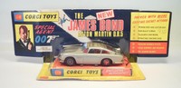 Corgi Toys 270 James Bond Aston Martin DB5 silver 1.Version all original