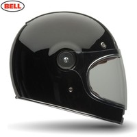 Bell Bullit TT Gloss Black Motorcycle Motorbike Full Face Street Helmet L Large