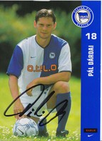 Pal Dardai Hertha BSC Berlin 2001-02 1.SATZ  Original Signiert +A25038