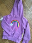 Mini Boden Rainbow Hoodie Size 3/4