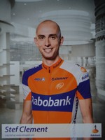 Stef Clement Rabobank 2012 Autogrammkarte