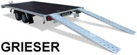 Neu 2700 kg Universal 10Zoll Transportanhänger CAR Plattform + Seilwinde GRIESER