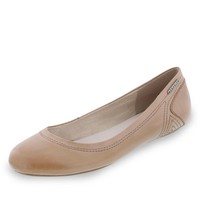 NEU  Esprit Aloa Damen Ballerina Echtleder Gummisohle Textilfutter beige