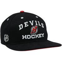 New Jersey Devils NHL Hockey Reebok Center Ice Snapback Cap / Kappe NEU