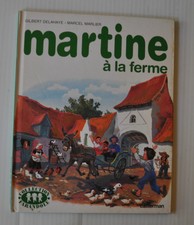 MARTINE A la Ferme French BOOK Gilbert Delahaye / Marcel Marlier