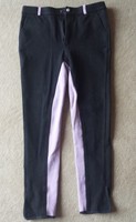 ~~~  PFIFF Reithose Kinderreithose Elisa Gr. 170 lila schwarz