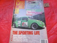 VOLKS WORLD VW MAGAZIN Januar 1992 150 MPH TURBO FEHLER-KAFER TASSE