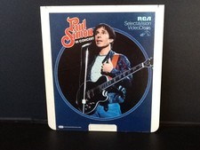 PAUL SIMON In Concert Tower Theater Philadelphia RCA SelectaVision CED Videodisc