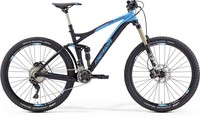 Merida One-Forty 7. 700 27,5 Zoll MTB Fullsuspension schwarz-blau 2016