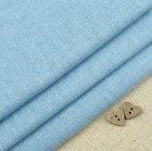 Robert Kaufman Washer, surf blue linen blend fabric / quilting blind light pale