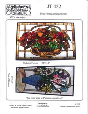 Kelleher's Stained Glass Studio "Two Floral Arrangements"