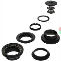 Neco Steuersatz 1 1/8" Ahead Stahl schwarz Fahrrad