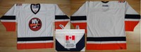 NHL Eishockey Trikot/Jersey NEW YORK NY ISLANDERS blank white Made in Canada CCM