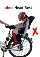Fahrradkindersitz Römer Jockey Comfort Schlafhalterung Kopf Schutz Zubehör NEU